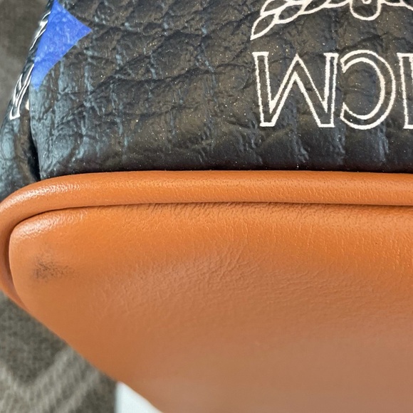 MCM Large Diamond Visetos Backpack - Picture 7 of 12